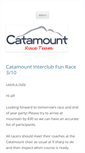 Mobile Screenshot of catamountraceteam.com